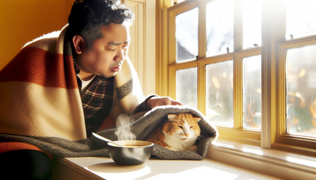 why do cats get flu symptoms and how to treat them at home